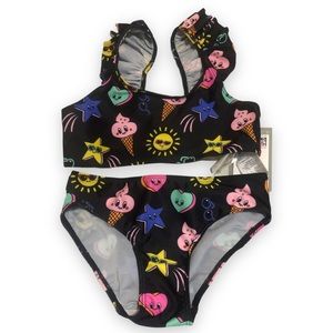 7x/8 yr Ruffle-trimmed Bikini BRAND NEW!!